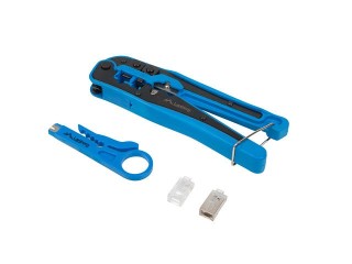 lanberg kit crimpadora + stripping lanberg network nt - 0303 - conectores rj45