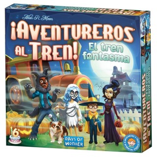 juegos juego de mesa ?aventureros al tren el tren fantasma pegi 6