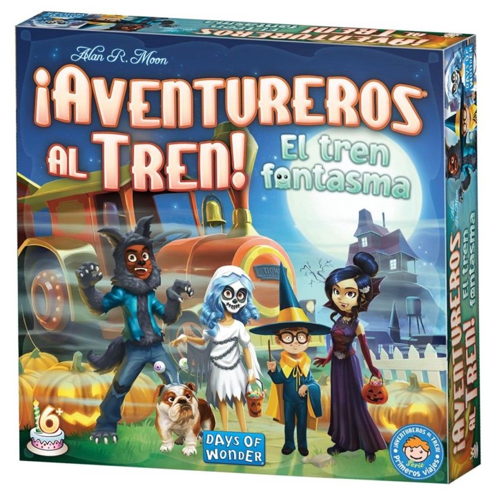 juegos juego de mesa ?aventureros al tren el tren fantasma pegi 6