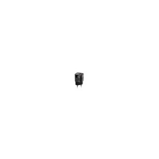 cargador pared usb-c/pd + usb-a/qc 20w negro