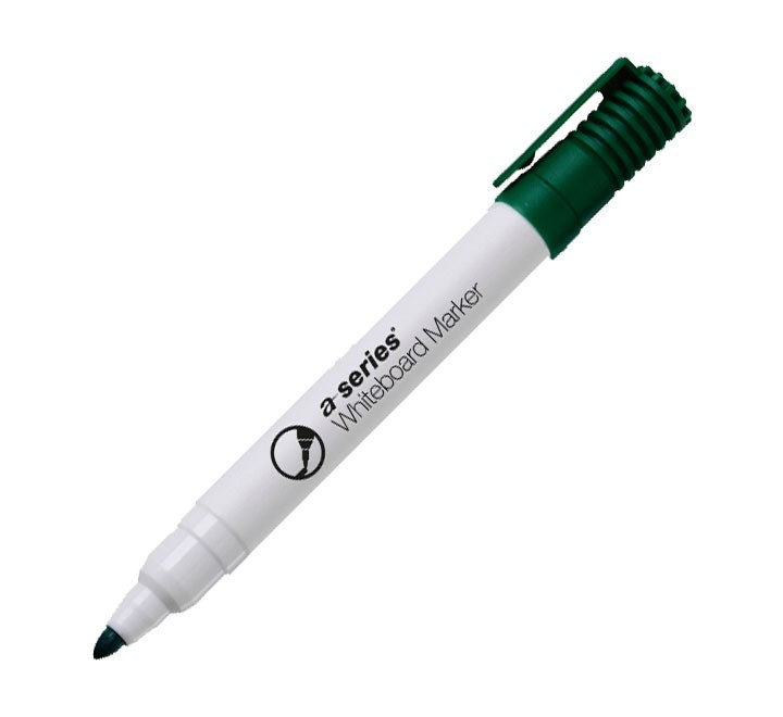 marcador a-series pizarra blanca verde as1077