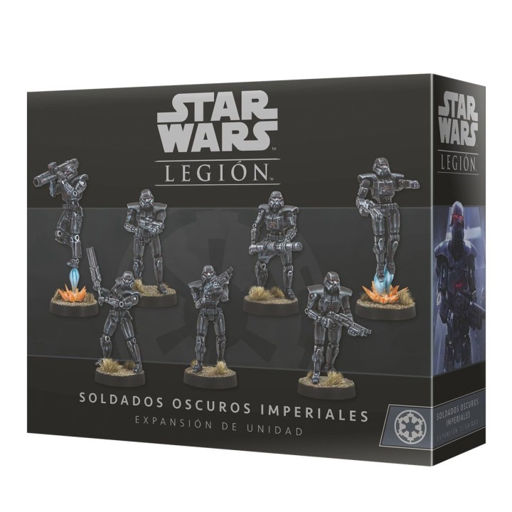juegos juego de mesa star wars legion soldados oscuros imperiales edad recomendada 14