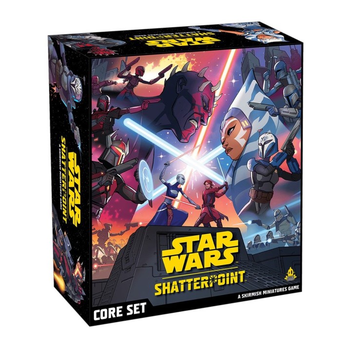 juegos juego de mesa star wars shatterpoint edad recomendada 14 a?os