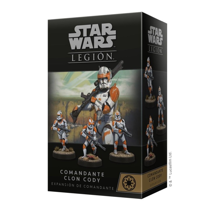 juegos juego de mesa star wars legion comandante clon cody edad recomendada 14 a?os