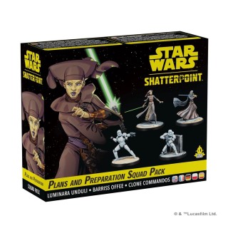 juegos juego de mesa star wars shatterpoint plans and preparation squad pack