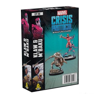 juegos juego de mesa marvel crisis protocol klaw and m?baku (ingles)