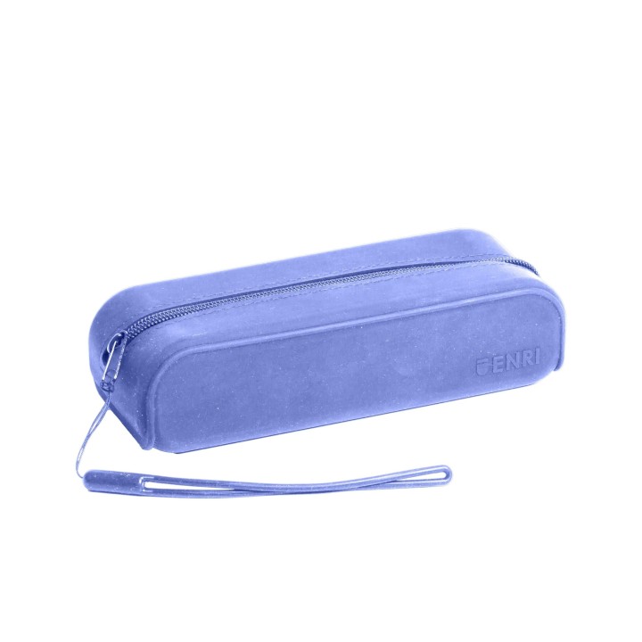 estuche enri silicona azul