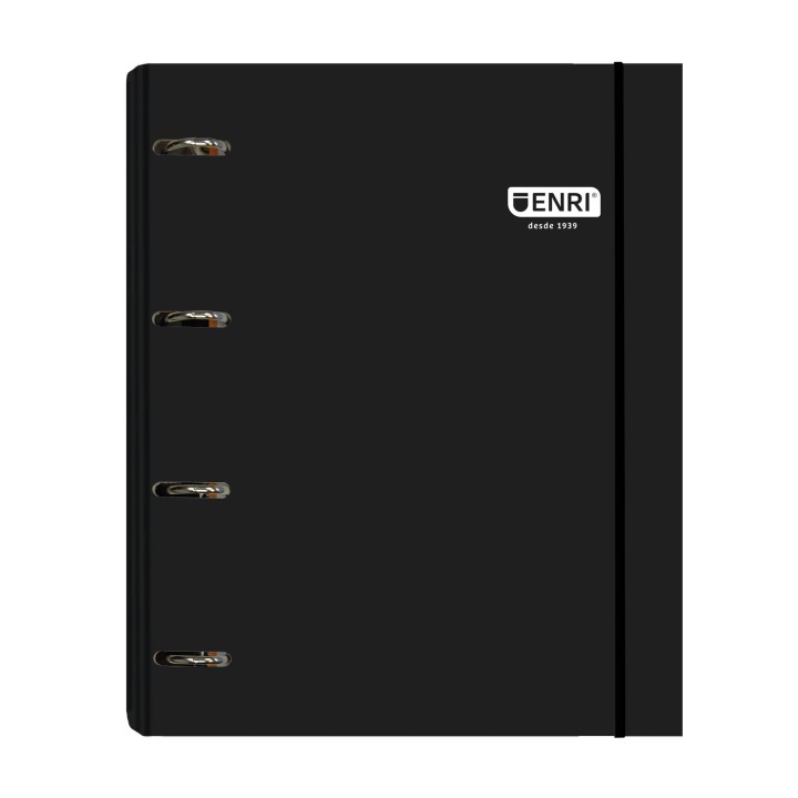 carpeta con recambio 5 enri negro