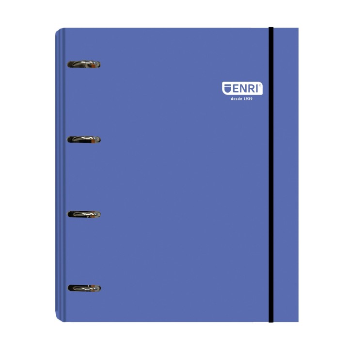 carpeta con recambio 5 enri azul