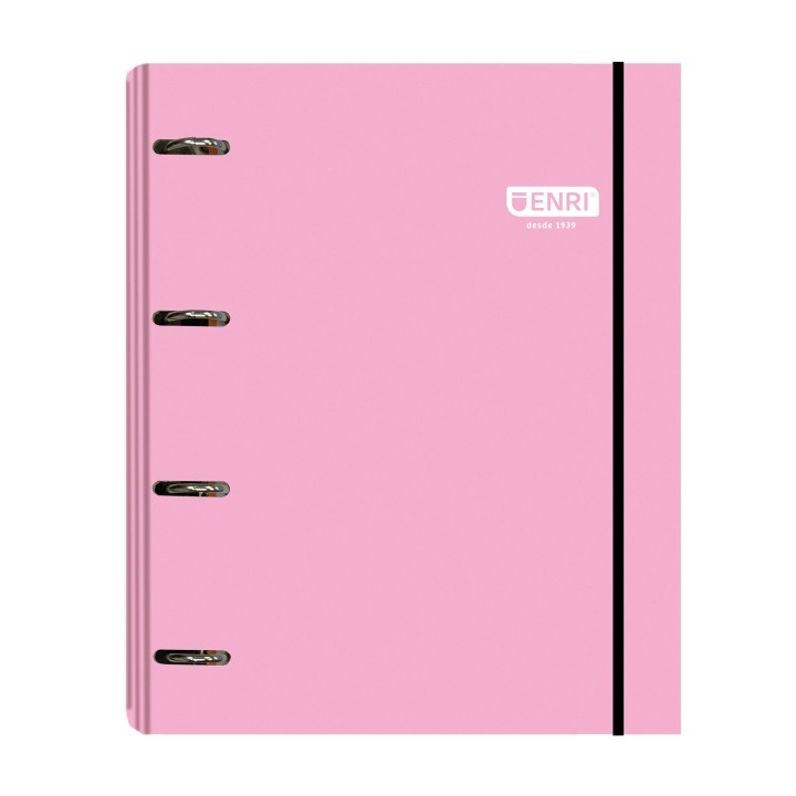 carpeta con recambio 5 enri rosa