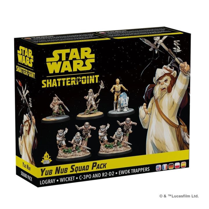 juegos juego de mesa star wars shatterpoint yub nub squad pack