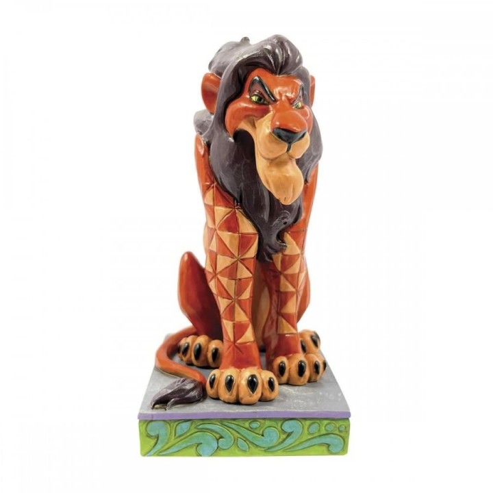 enesco figura enesco disney el rey leon scar pose