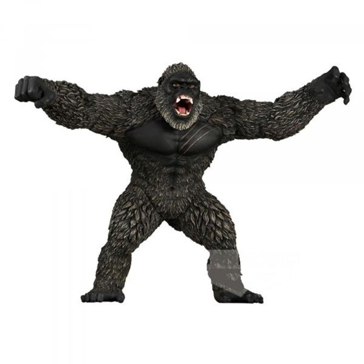 banpresto figura banpresto godzilla y kong: el nuevo imperio monsters roar attack kong 13cm