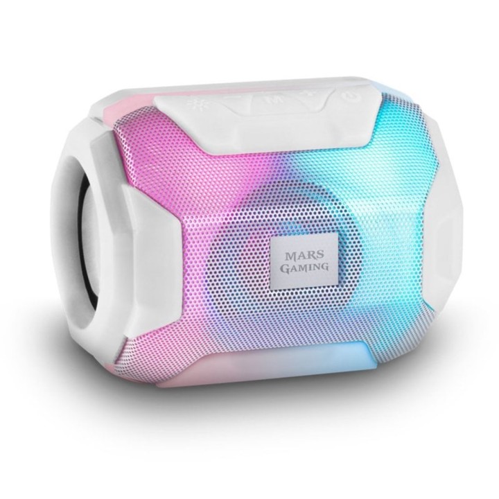 mars gaming altavoz mars gaming msbax bt 10w blanco