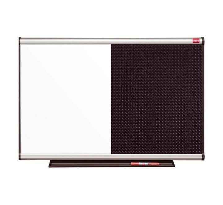 tablero nobo mixto m/alum 90x60 qbpk9060
