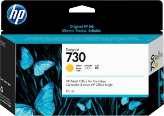 hp cartucho de tinta designjet 730 amarillo de 130 ml