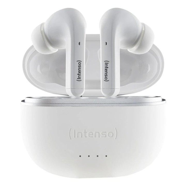 intenso buds t302a auriculares tws con anc white