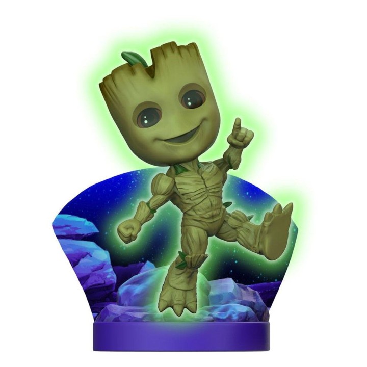 the loyal subjects figura the loyal subjects mini diorama superama groot glow in the dark