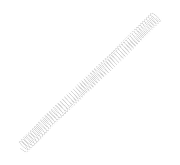 pack 100 espirales fellowes met. blanco 22mm