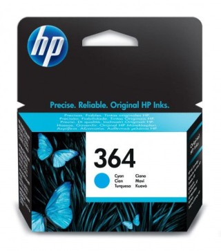 tinta  hp nÂº364  cian/cb318ee