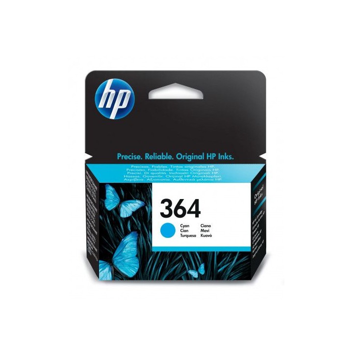 tinta  hp nÂº364  cian/cb318ee