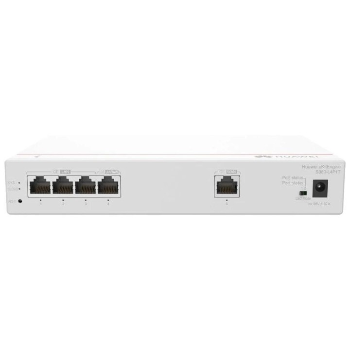 huawei s380-l4p1t controladora 1xge wan 4xge lan