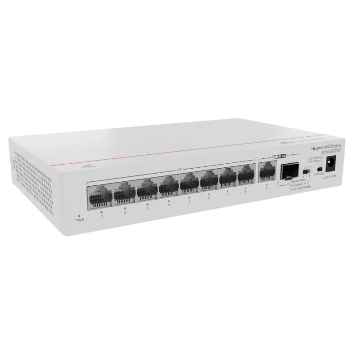 huawei s110-8p2st switch 8xge poe+ 1xge sfp