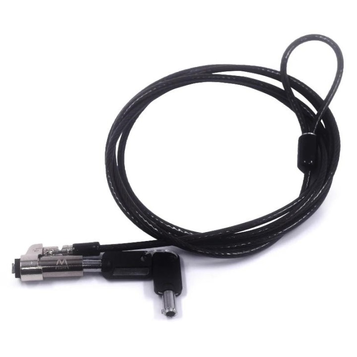 ewent cable seguridad nano con llave