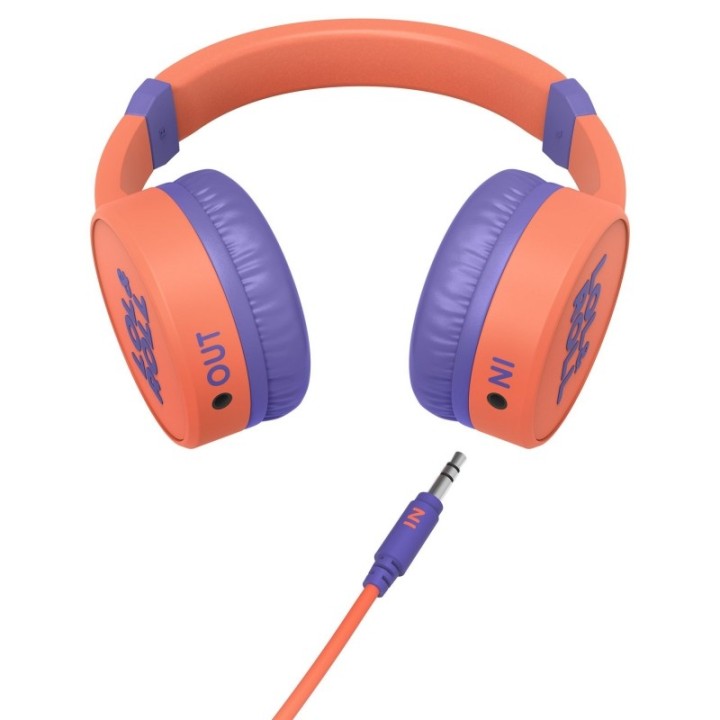 energy sistem auriculares lol&roll pop kids orange