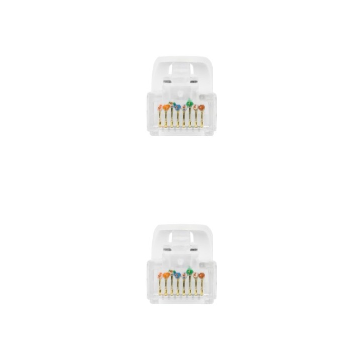 nanocable latiguillo cat. 6a lszh/utp 3 m blanco
