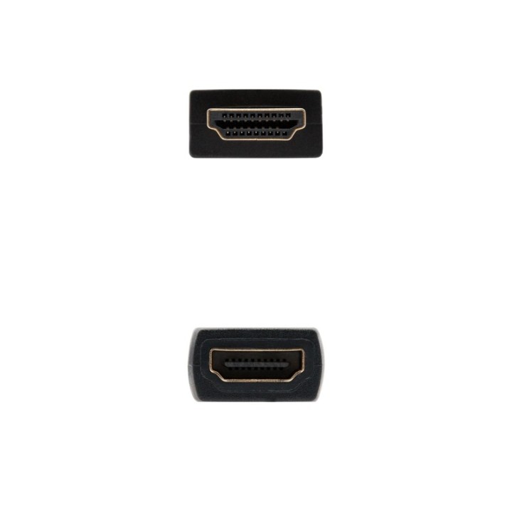 nanocable cable hdmi prolongador v2.0  2m