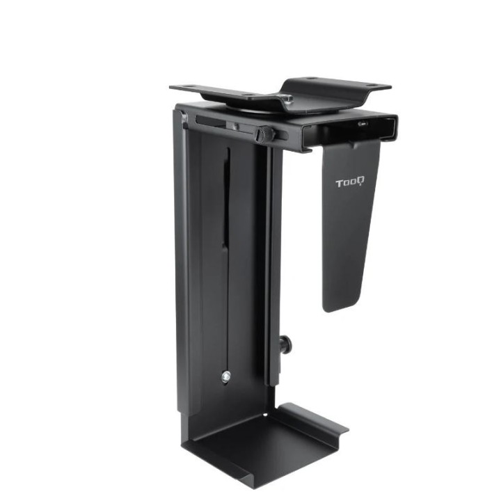 tooq tqmud01 soporte cpu escritorio/pared negro