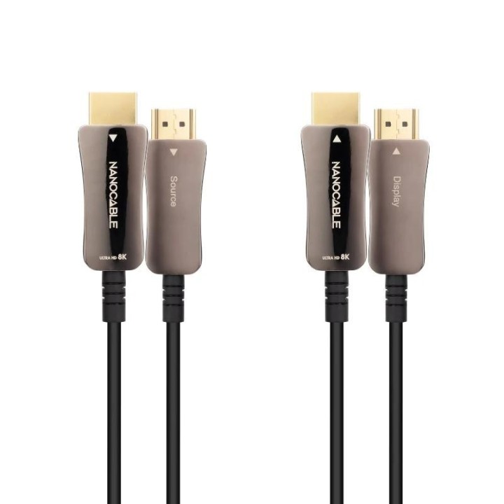 nanocable cable hdmi v2.1 aoc 8k@60hz 10 m