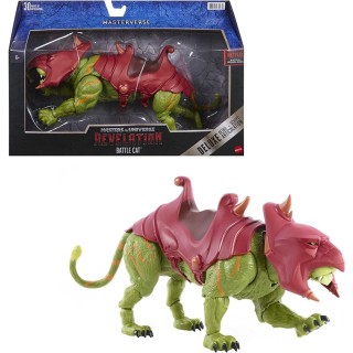 mattel figura mattel masters of the universe revelation masterverse battle cat