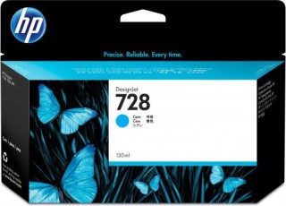 hp 728 cartucho de tinta hp728 cian (f9j67a)