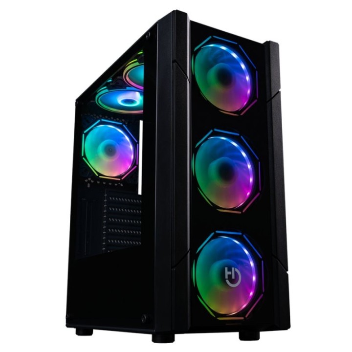 hiditec semitorre v30 pro argb cristal templado