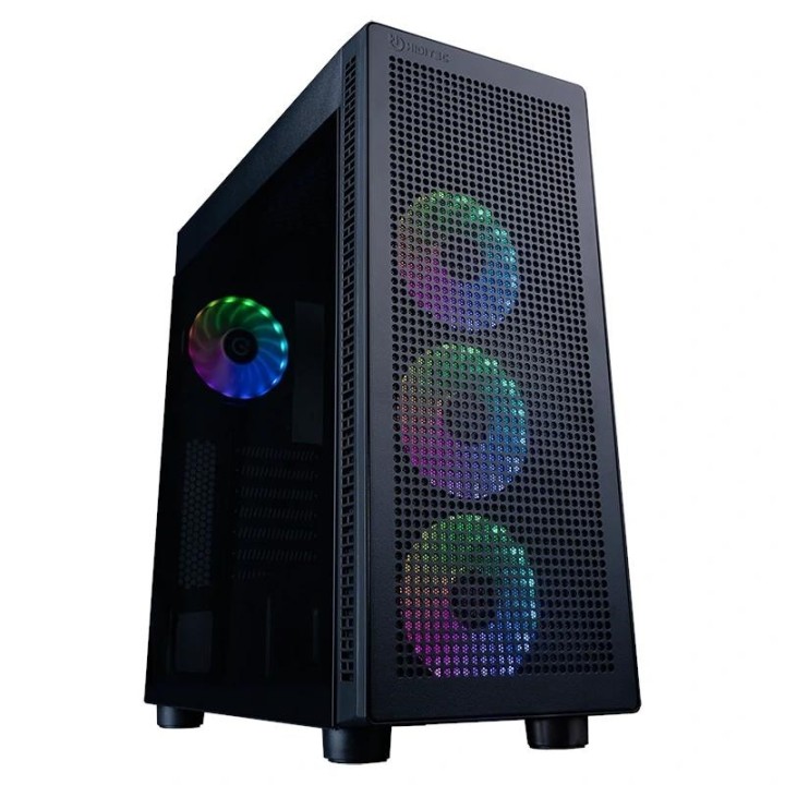 hiditec semitorre gaming h1 air argb usb-c