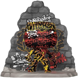 funko funko pop deluxe marvel daredevil efecto graffiti deco exclusivo 49634