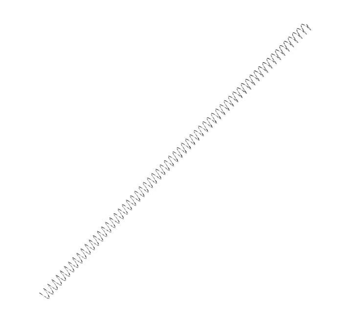 pack 100 espirales fellowes met. plata 8mm