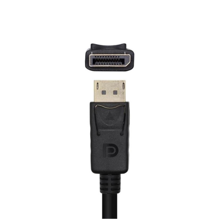 aisens conversor dp/m-vga/m negro 2.0m