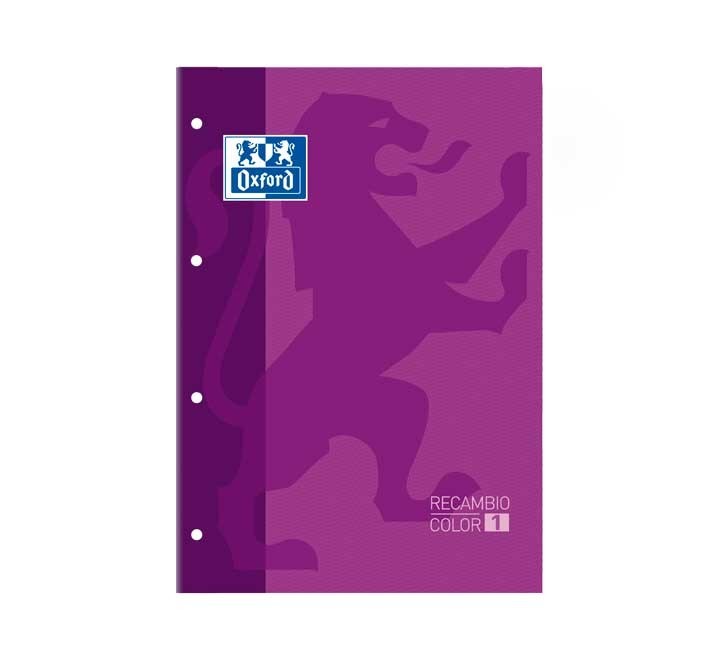 rec. oxford a4 80h 5x5mm morado 90g 400123682