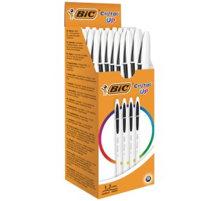 caja 20 boli bic cristal up negro 949880