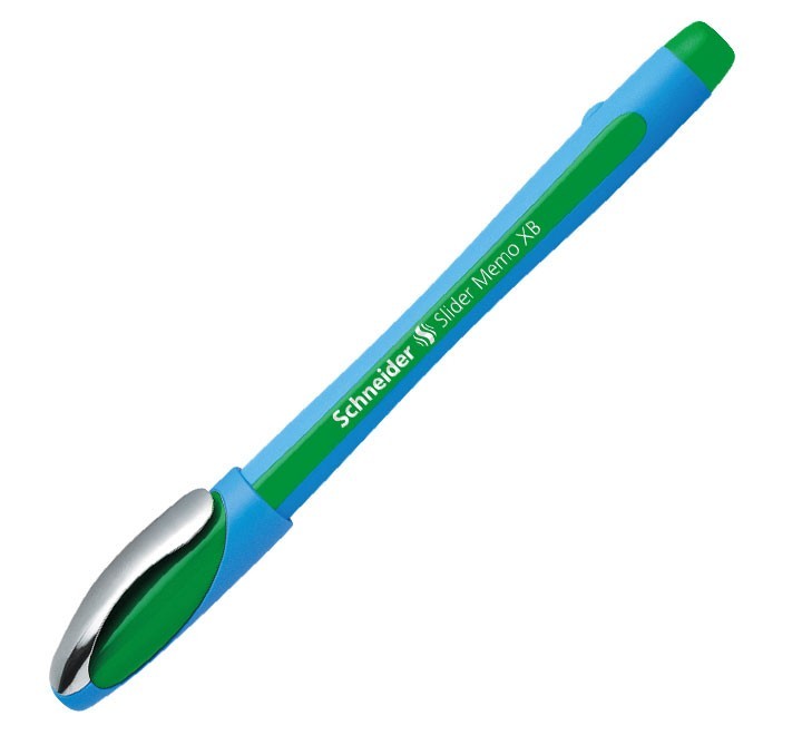 boligrafo schneider slider memo xb verde 150204