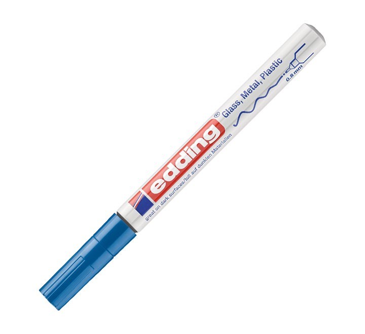 marcad. perm edding 780 0.8mm azul 780-003