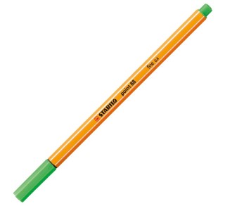 rotulador stabilo point 88 0.4mm verde hoja