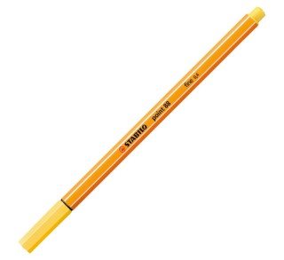 rotulador stabilo point 88 0.4mm amarillo
