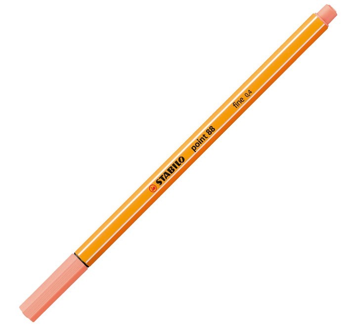 rotulador stabilo point 88 0.4mm albaricoque