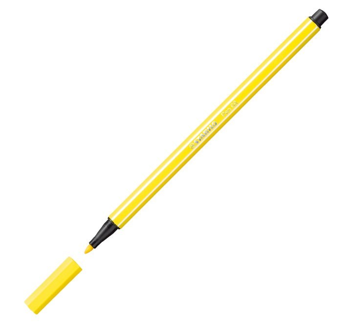 rotulador stabilo pen 68 1mm amar limon 68/24
