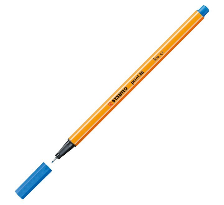rotulador stabilo point 88 0.4mm az ultramar