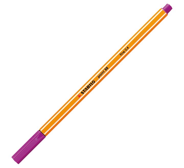 rotulador stabilo point 88 0.4mm rosa osc